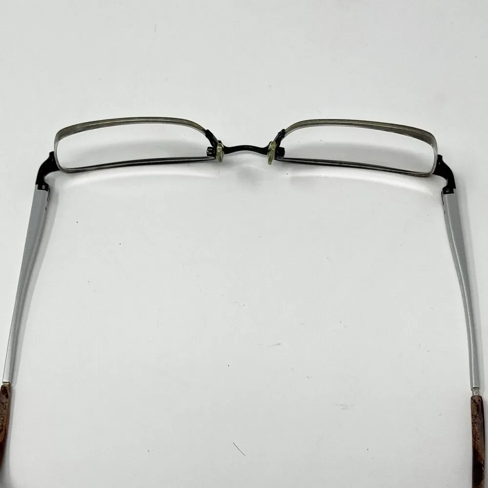 Ralph Lauren RL 5089 9281 Black Silver Metal Eyeglass Frames 54-18-140